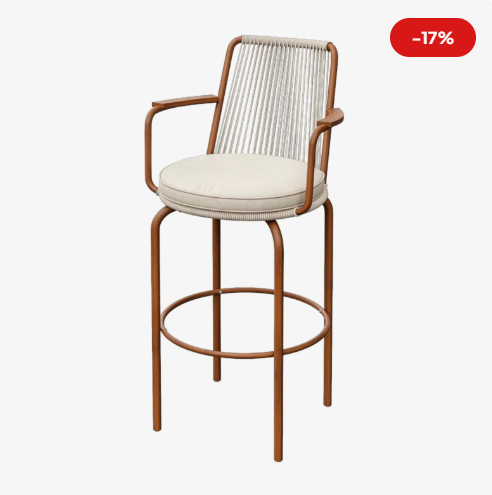 Eden Highback Bar Chair